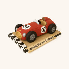 Vintage Racer Delight Cake
